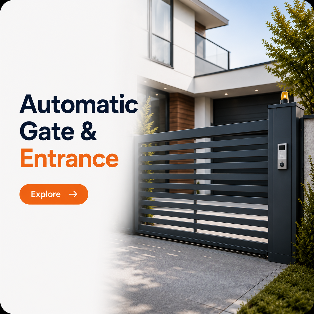 Automatic Gate & Entrance